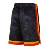 NBA Mænd Oklahoma City Thunder Shorts 2023-24 Nike City Edition Navy Swingman